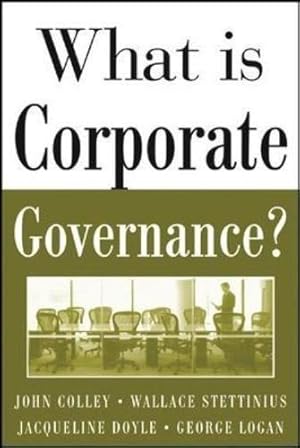 Image du vendeur pour What Is Corporate Governance? (The Mcgraw-Hill What Is) (MGMT & LEADERSHIP) mis en vente par WeBuyBooks