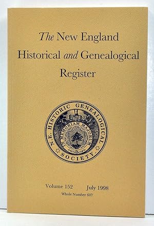 Seller image for The New England Historical and Genealogical Register, Volume 152, Whole Number 607 (July 1998) for sale by Cat's Cradle Books