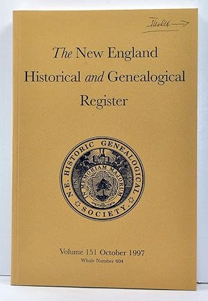 Bild des Verkufers fr The New England Historical and Genealogical Register, Volume 151, Whole Number 604 (October 1997) zum Verkauf von Cat's Cradle Books