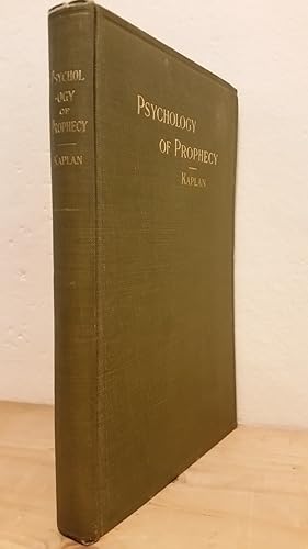 Seller image for Psychology of Prophecy for sale by Losaw Service