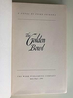 Seller image for The Golden Bowl (First Edition, First Printing) for sale by M.S.  Books