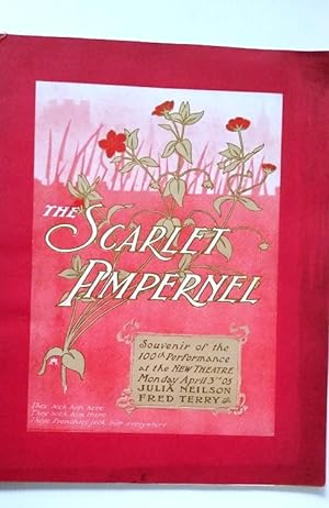 The Scarlet Pimpernel - a souvenir of the 100th performance at the New Theatre April 3rd 1905 wit...