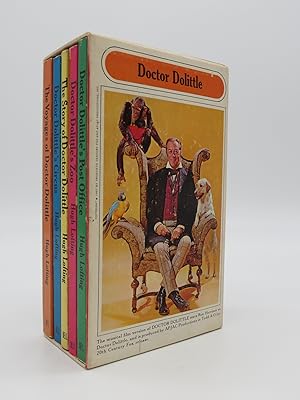 Seller image for DOCTOR DOOLITTLE (5 VOLUME BOXED SET) The Voyages of Doctor Doolittle; the Story of Doctor Doolittle; Doctor Doolittle's Circus; Doctor Doolittle's Post Office; Doctor Doolittle's Zoo for sale by Sage Rare & Collectible Books, IOBA