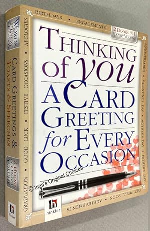 Thinking of You: a Card Greeting for Every Occasion / Words for Every Occasion: Toasts & Speeches...