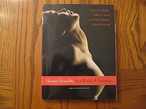 Immagine del venditore per Human Sexuality in a World of Diversity (Third Canadian Edition) venduto da Clarkean Books