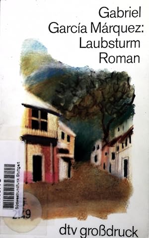 Imagen del vendedor de Laubsturm. Roman. a la venta por Antiquariat Bookfarm