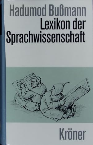 Seller image for Lexikon der Sprachwissenschaft. for sale by Antiquariat Bookfarm