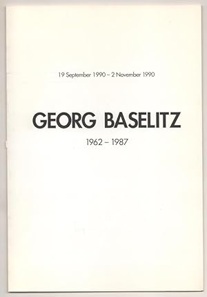 Bild des Verkufers fr Georg Baselitz 1962 - 1987 zum Verkauf von Jeff Hirsch Books, ABAA