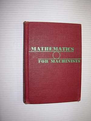 Seller image for Mathematics for Machinists for sale by Black and Read Books, Music & Games