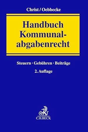 Seller image for Handbuch Kommunalabgabenrecht for sale by BuchWeltWeit Ludwig Meier e.K.