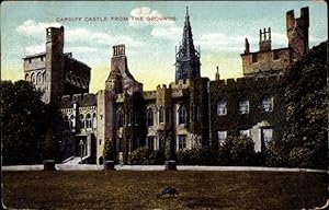 Seller image for Ansichtskarte / Postkarte Cardiff Wales, Castle from the Grounds for sale by akpool GmbH