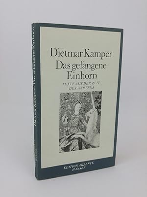 Imagen del vendedor de Das gefangene Einhorn. Texte aus der Zeit des Wartens a la venta por ANTIQUARIAT Franke BRUDDENBOOKS
