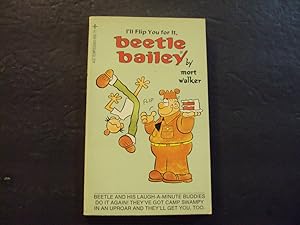 I'll Flip You For It, Beetle Bailey pb Mort Walker 1977 1st Print 1st ed Tempo Books