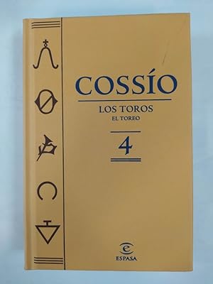 Imagen del vendedor de Enciclopedia Cosso. Tomo Volumen 4. Los Toros, El Toreo. a la venta por TraperaDeKlaus