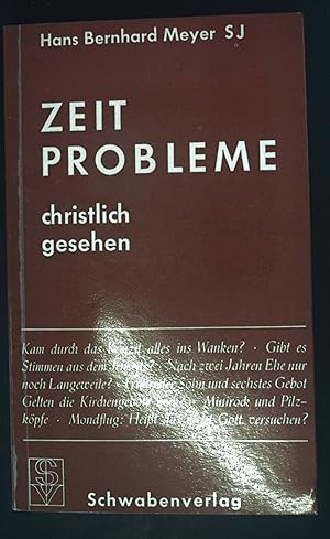 Seller image for Zeitprobleme christlich gesehen : Die aktuelle Frage 1 for sale by books4less (Versandantiquariat Petra Gros GmbH & Co. KG)