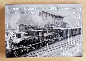 Unsere Rhätische Bahn - Seit 1889 faszinierend anders unterwegs. Postcard book.