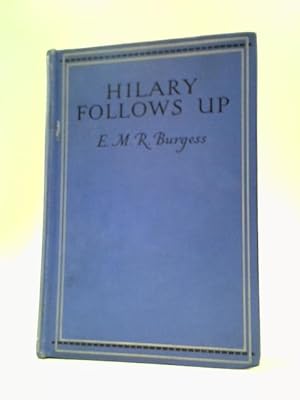 Imagen del vendedor de Hilary Follows Up a la venta por World of Rare Books