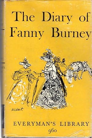 Seller image for The Diary of Fanny Burney (Everyman's Library #960) for sale by Dorley House Books, Inc.