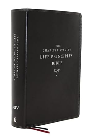 Immagine del venditore per Holy Bible : New International Version, Charles F. Stanley Life Principles Bible, Black, Leathersoft, Thumb Indexed, Comfort Print venduto da GreatBookPrices
