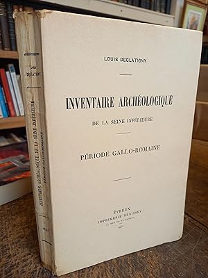 Bild des Verkufers fr inventaire archologique de la seine infrieure priode gallo-romaine zum Verkauf von Des livres et vous