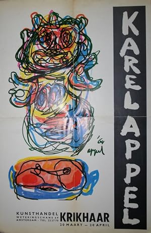 Imagen del vendedor de Vijftien keer Karel Appel tentoongesteld bij Krikhaar - Amsterdam. Schilderijen, Gouaches, tekeningen uit de jaren 1948 tot 1964. NICE COPY. a la venta por Antiquariaat Berger & De Vries