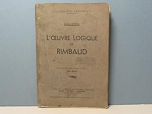 L'Oeuvre logique de Rimbaud