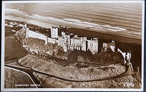 Imagen del vendedor de Bamburgh Castle Postcard Vintage Views Real Photo Publisher Valentine's a la venta por Postcard Anoraks