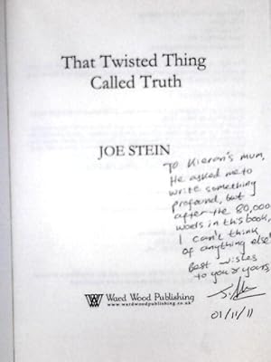 Seller image for That Twisted Thing Called Truth for sale by World of Rare Books