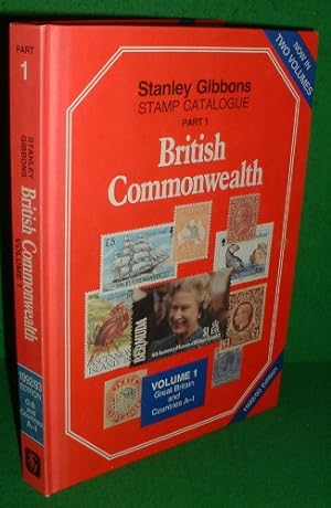 Seller image for STANLEY GIBBONS STAMP CATALOGUE PART 1 , BRITISH COMMONWEALTH 1992/93 , 95th Edition Vol 1 , Great Britain and Countries A-I for sale by booksonlinebrighton