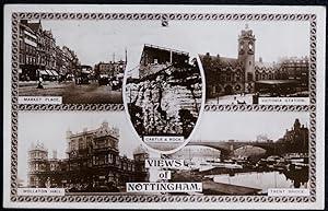 Nottingham Vintage 1928 Postcard Real Photo