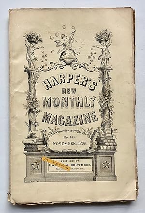 Imagen del vendedor de Harper's New Monthly Magazine, No. 234, November 1869 (No. CCXXXIV, Vol. XXXIX) a la venta por George Ong Books