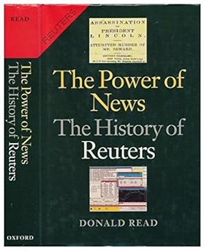 Bild des Verkufers fr The Power of News: History of Reuters by Donald Read (1992-10-29) zum Verkauf von Ammareal