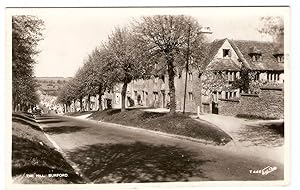 Burford Vintage Postcard 1957 The Hill Real Photo