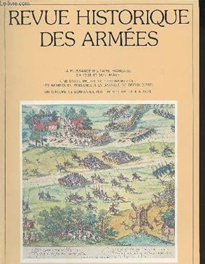 Bild des Verkufers fr Revue historique de l'Arme - N3 1983 - La puissance militaire de la France en 1939, vue par le gnral Gamelin, l'tat-major de l'arme et le secrtariat gnral de la dfense nationale par Henry Dutailly - Le haut commandement artien franais et la cr zum Verkauf von Le-Livre