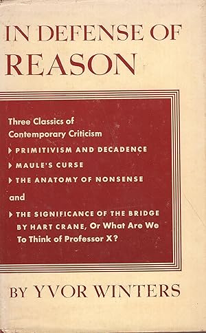 Seller image for In Defense of Reason: Three Classics of Contemporary Criticism for sale by A Cappella Books, Inc.