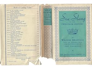 Seller image for Sea Slang of the Twentieth Century for sale by Old Algonquin Books