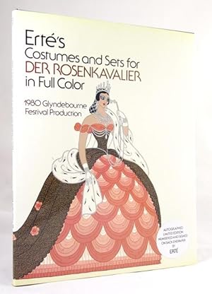 Erte's Costumes and Sets for Der Rosenkavalier in Full Color by Erte (Signed, Limited)