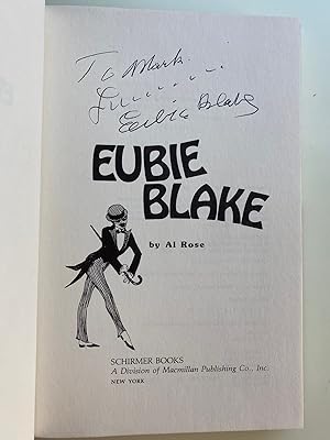 Seller image for Eubie Blake (First Edition Inscribed by Eubie Blake) for sale by M.S.  Books