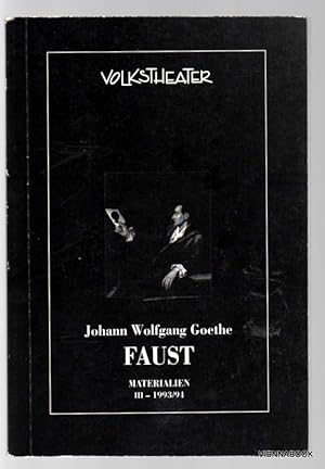 Faust Materialien III - 1993/94