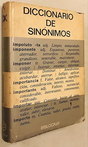 Seller image for Diccionario de Sinonimos for sale by Once Upon A Time