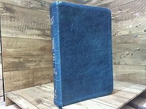 Seller image for Holy Bible: New Open Study Edition, New King James Version/Williamsburg Blue Bonded Leather for sale by Archives Books inc.