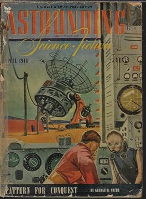 Bild des Verkufers fr ASTOUNDING Science Fiction: April, Apr. 1946 zum Verkauf von Books from the Crypt