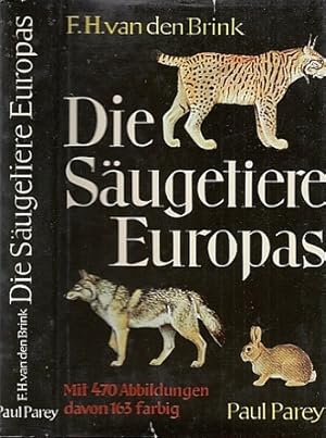 Die Säugetiere Europas. Westlich des 30. Längengrades. Ein Taschenbuch für Zoologen und Naturfreu...