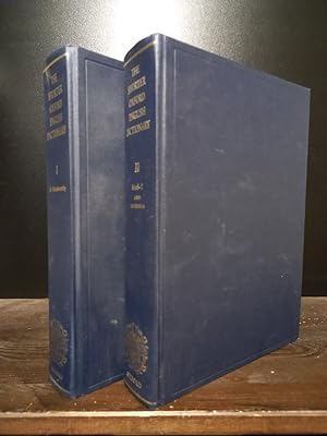 Seller image for The Shorter Oxford English Dictionary on Historical Principles. Tome 1 and 2. Prepared by William Little (et al), revised and edited by C. T. Onions. Third edition completely reset, with etymologies revised by G. W. S. Friedrichsen. for sale by Antiquariat Kretzer