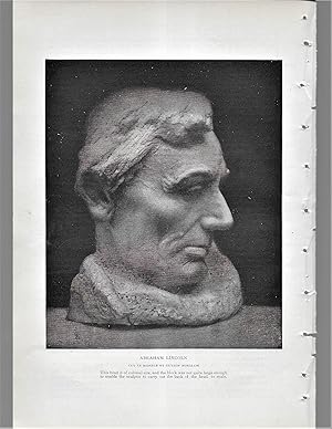Imagen del vendedor de Abraham Lincoln Cut In Marble, Illustration a la venta por Legacy Books II