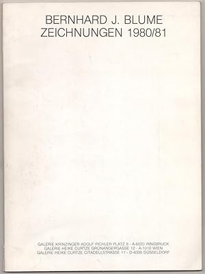 Seller image for Zeichnungen 1980/81 for sale by Jeff Hirsch Books, ABAA