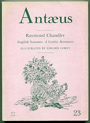 Seller image for Antaeus - 23 Autumn, 1976 for sale by Between the Covers-Rare Books, Inc. ABAA