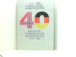 Seller image for Deutsch-Norwegische Beziehungen 1949 - 1989 for sale by Book Broker