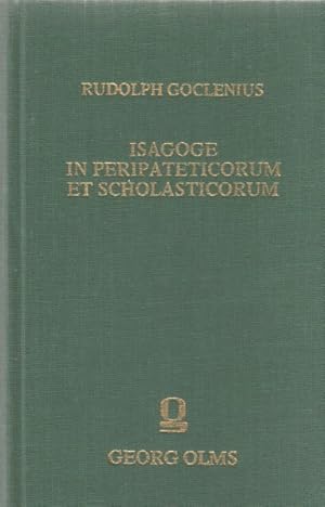 Bild des Verkufers fr Isagoge in Peripateticorum et Scholasticorum. zum Verkauf von Fundus-Online GbR Borkert Schwarz Zerfa