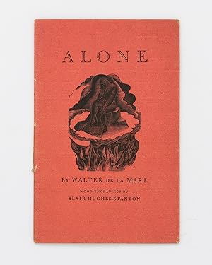 Imagen del vendedor de Alone a la venta por Michael Treloar Booksellers ANZAAB/ILAB